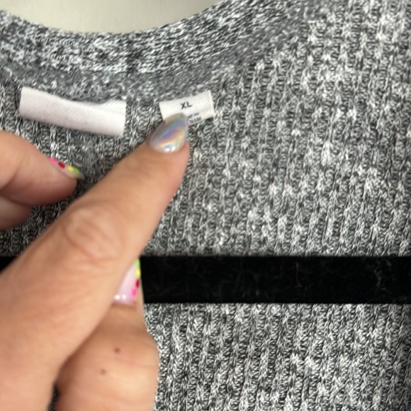 Gap Cardigan XL - gray w/2 pockets - Picture 6 of 8